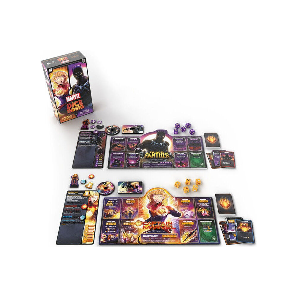 Roxley Marvel Dice Throne Kids/Children Tabletop Card Game 8y+