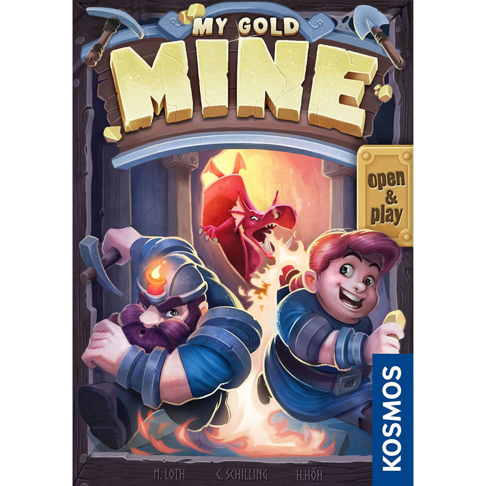 Kosmos My Gold Mine Open & Play Card Game Kids/Children 7y+