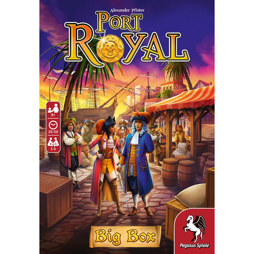 Pegasus Spiele Port Royal Big Box Card Game Kids 8y+
