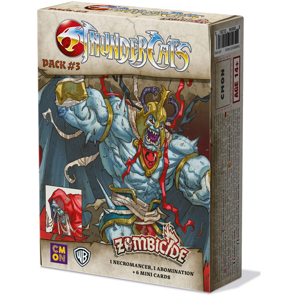 CMON Zombicide Black Plague Thundercats Pack #3 Strategy Board Games 14y+