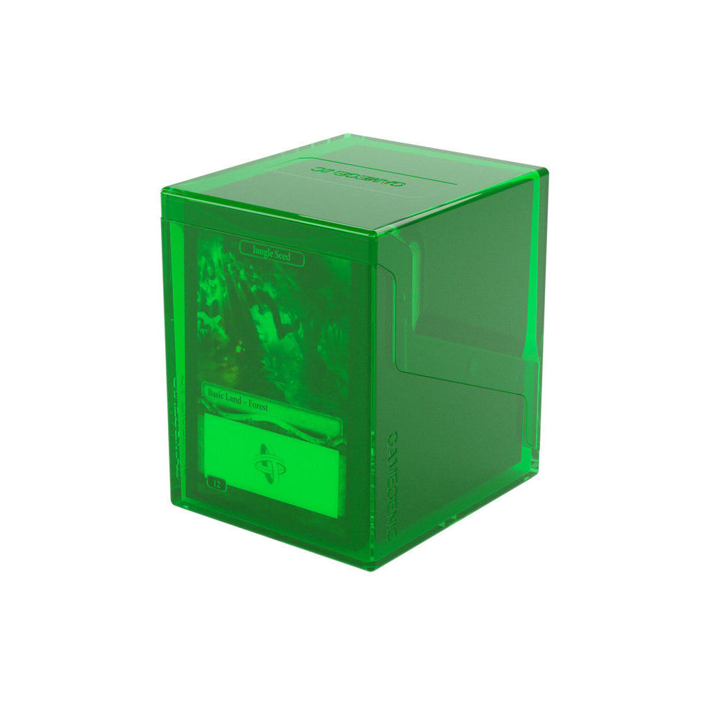 105189-gamegenic-bastion-100-card-deck-box-organiser-xl-green
