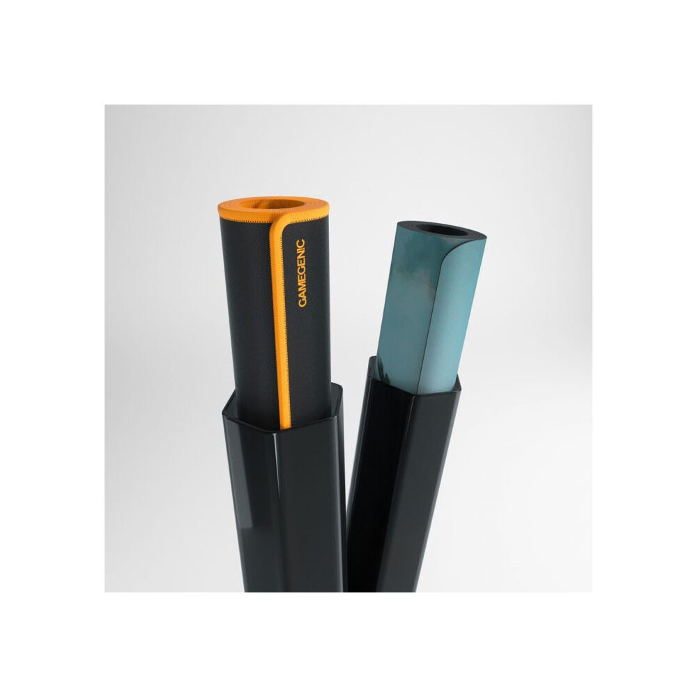 105151-gamegenic-hexagonal-card-game-playmat-tube-storage-black