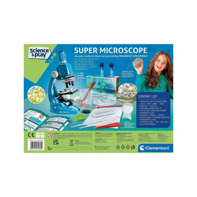 117205-clementoni-science-play-lab-super-microscope-toy-kids-8y