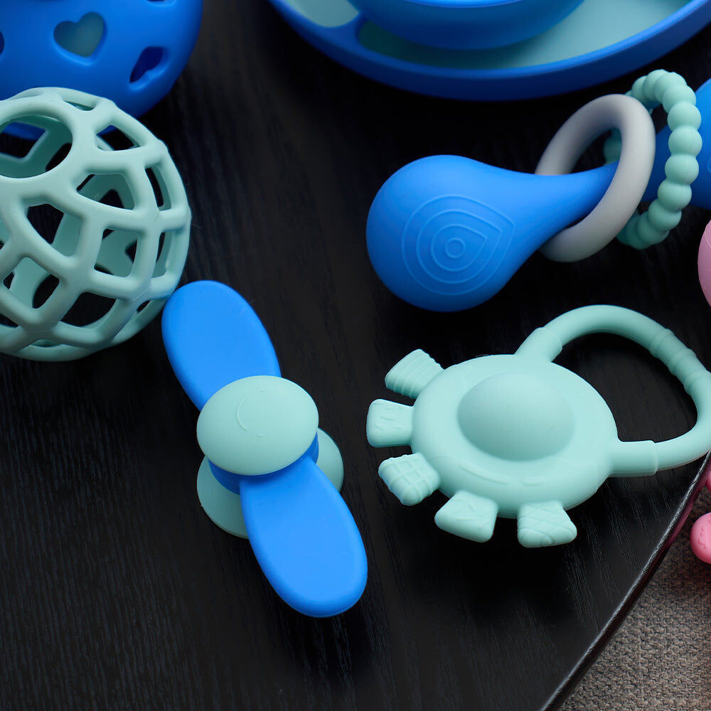 27psb-annabel-trends-silicone-propeller-spinner-baby-sensory-toy-blue