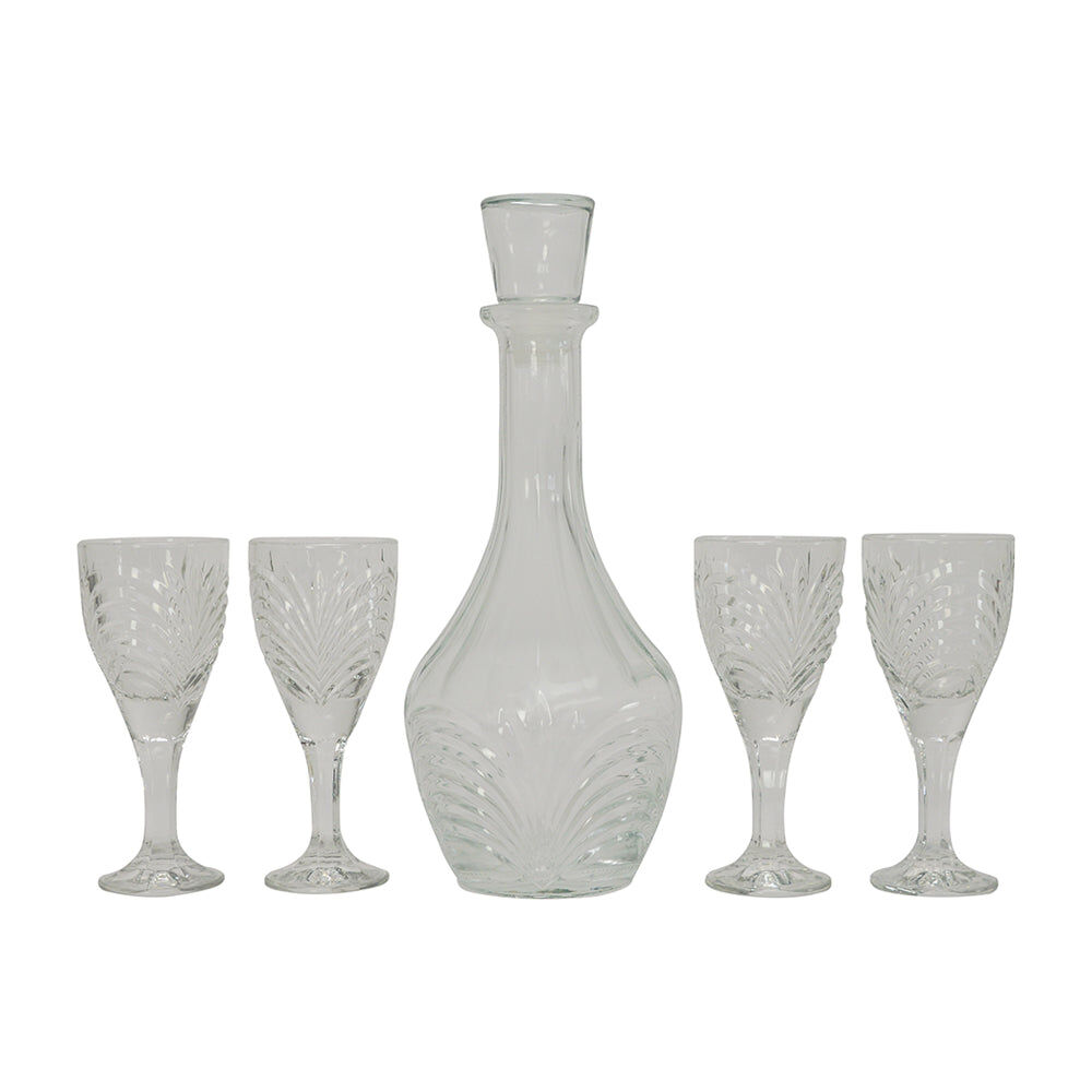 48ds-5pc-annabel-trends-glass-decanter-set-drinkware-art-deco