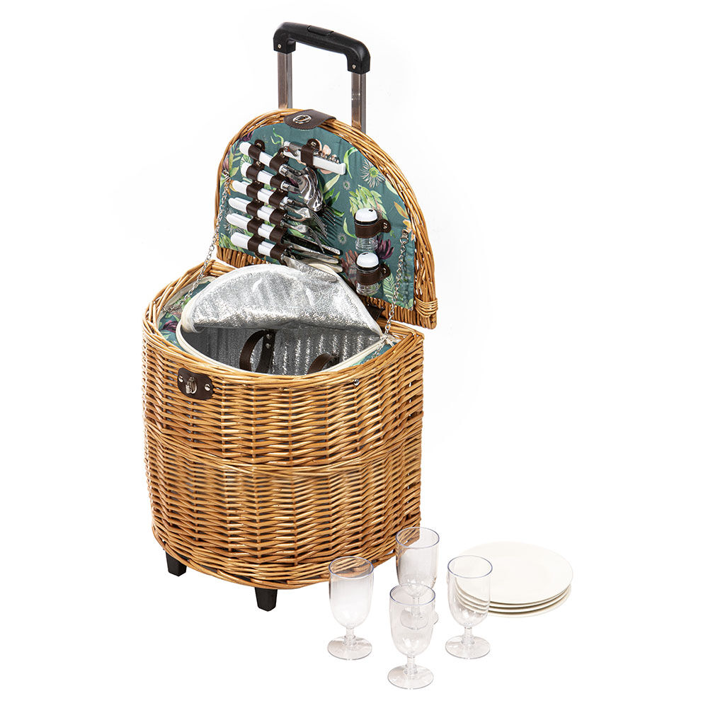 64345-leura-4-person-outdoor-trolley-w-wheels-picnic-basket-40x42cm