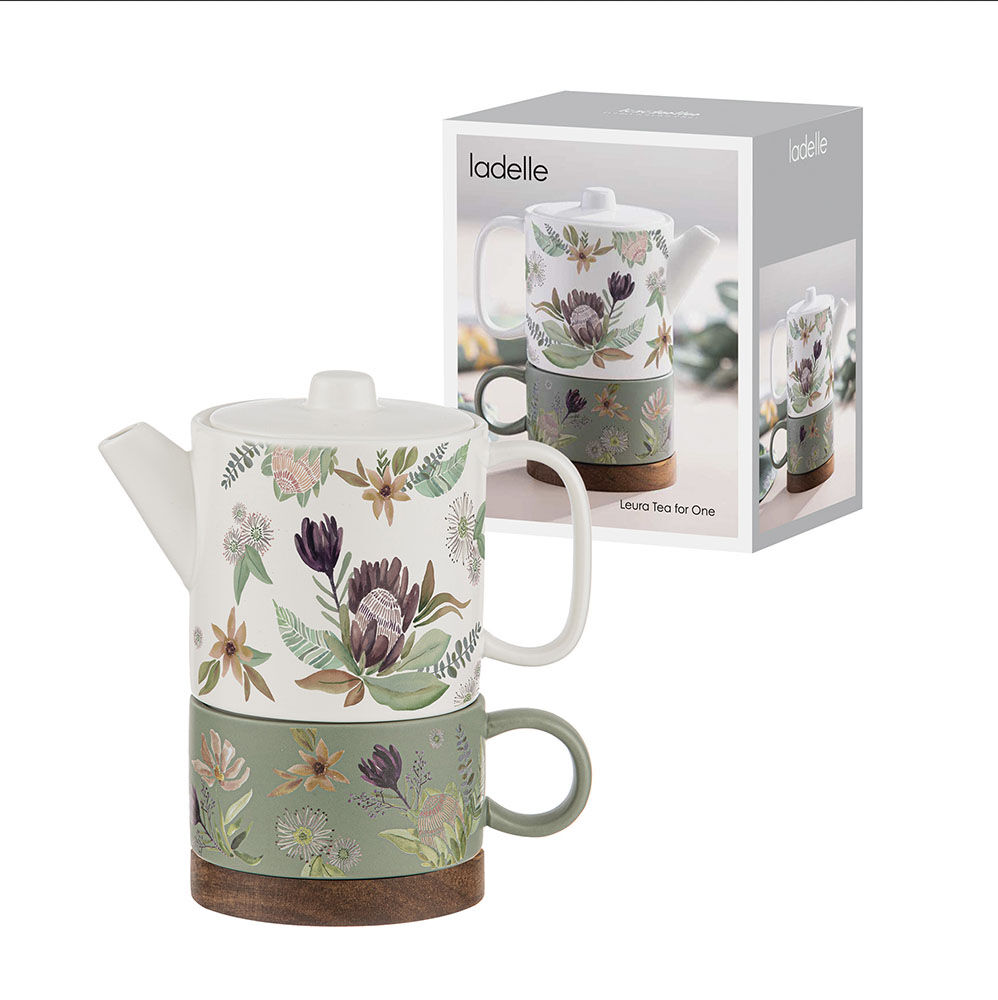 64349-leura-250ml-porcelain-cup-470ml-teapot-w-acacia-coaster-set-tea-for-one