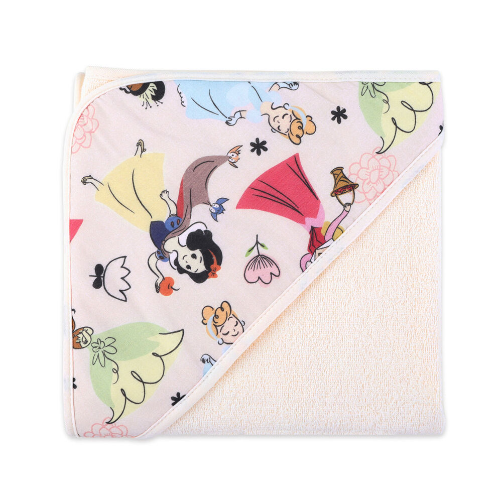 51069ht1-disney-princesses-baby-kids-cotton-printed-hooded-towel-76x76cm