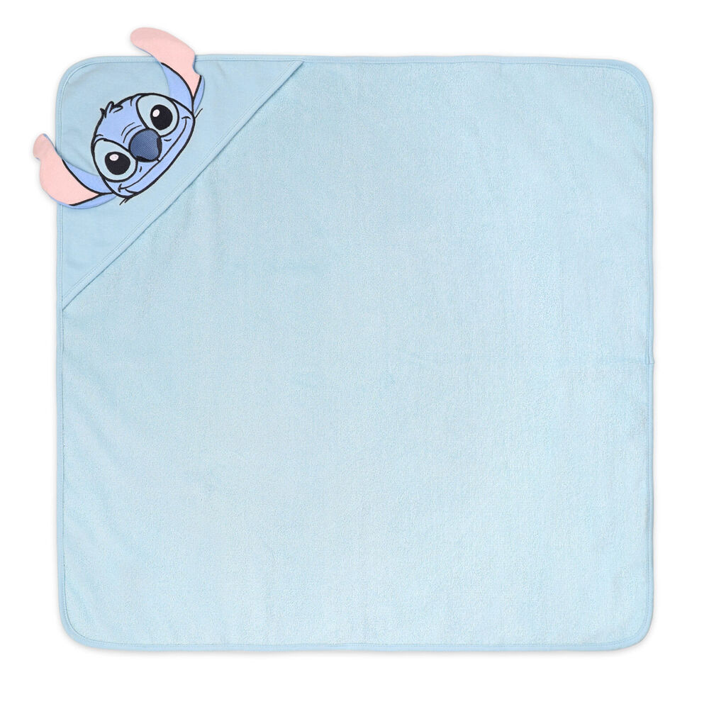 51066ht-disney-stitch-baby-kids-cotton-character-hooded-towel-76x76cm-blue