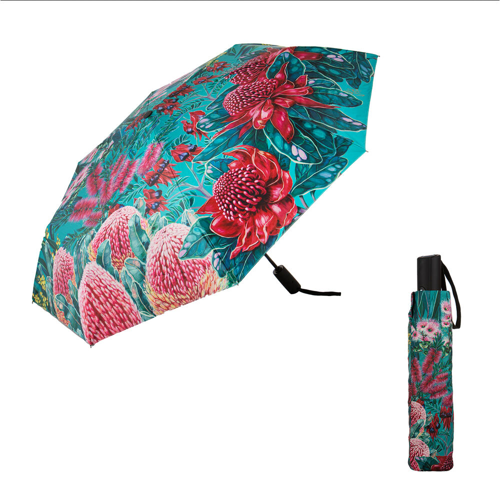 522455-ashdene-native-flora-on-the-go-travel-womens-umbrella-31x7cm