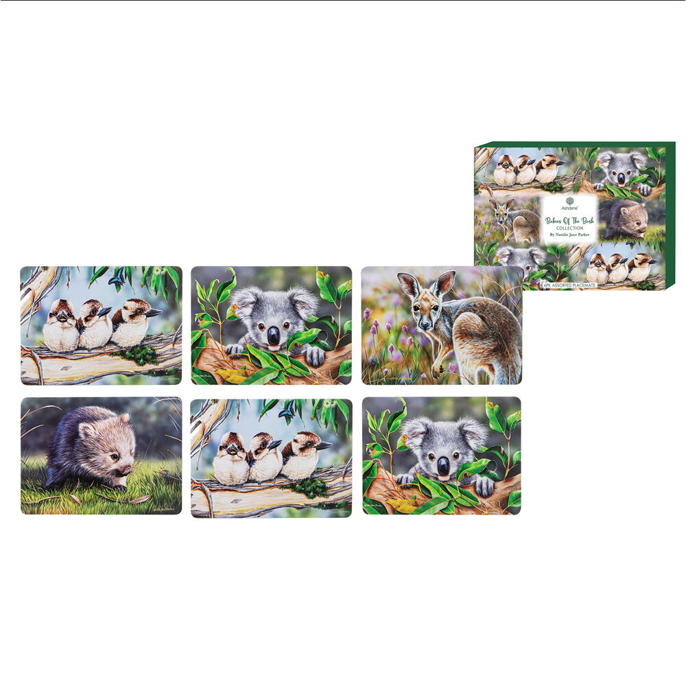 522360-6pc-ashdene-babies-of-the-bush-placemat-set-21-5x29cm