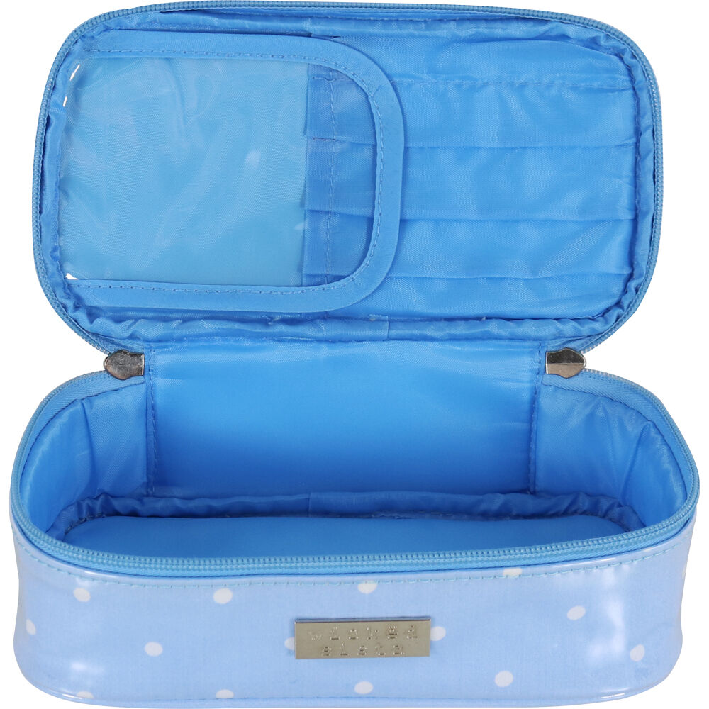 545727-wicked-sista-polka-brush-cosmetic-bag-21x7cm-pale-blue