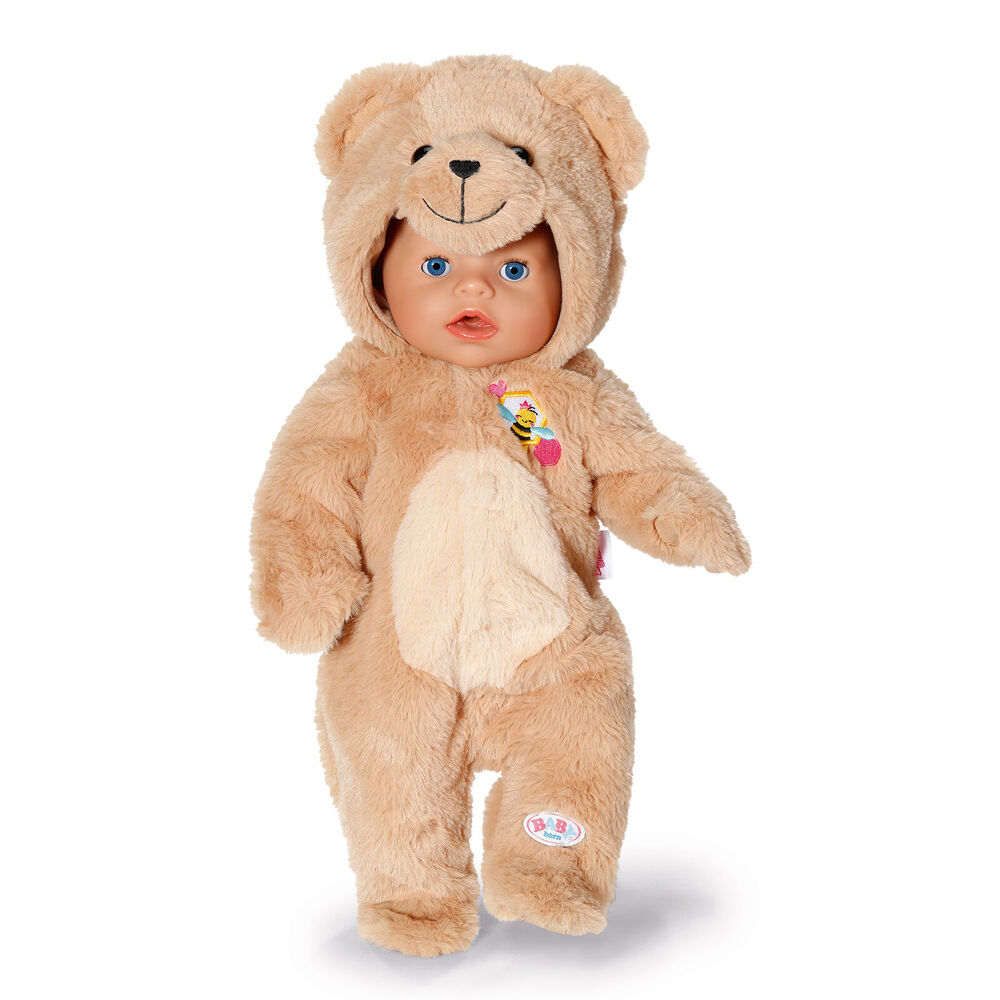 29950-baby-born-43cm-bear-doll-plush-suit-w-hood-kids-brown-3y