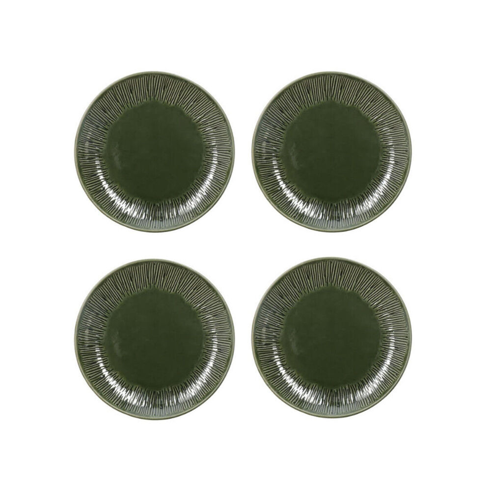 79006-4pc-mikasa-jardin-stoneware-side-plate-set-21-5cm-green