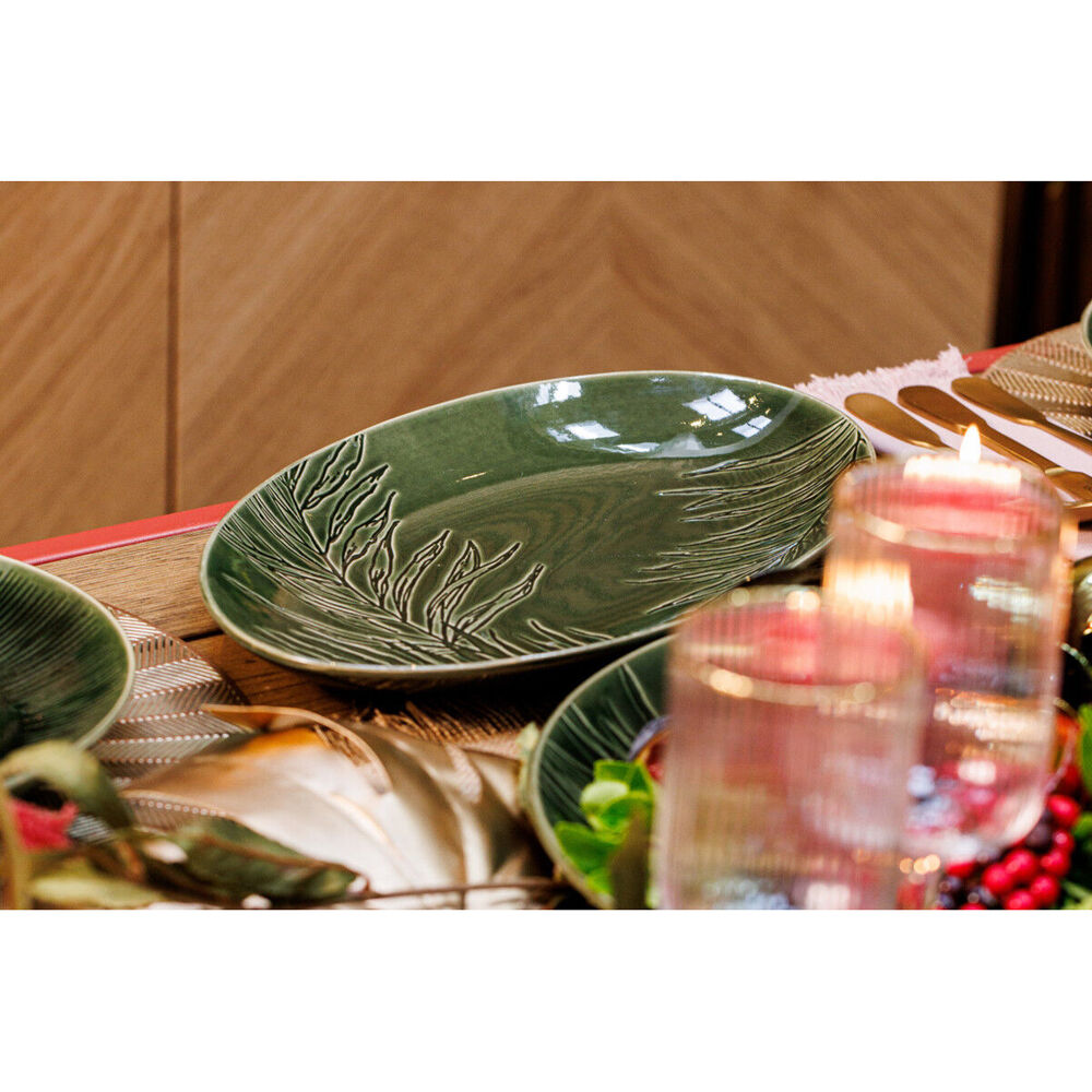 79011-mikasa-jardin-stoneware-oval-serving-platter-36cm-green