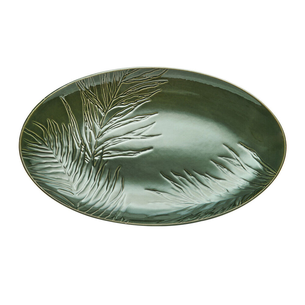 79011-mikasa-jardin-stoneware-oval-serving-platter-36cm-green