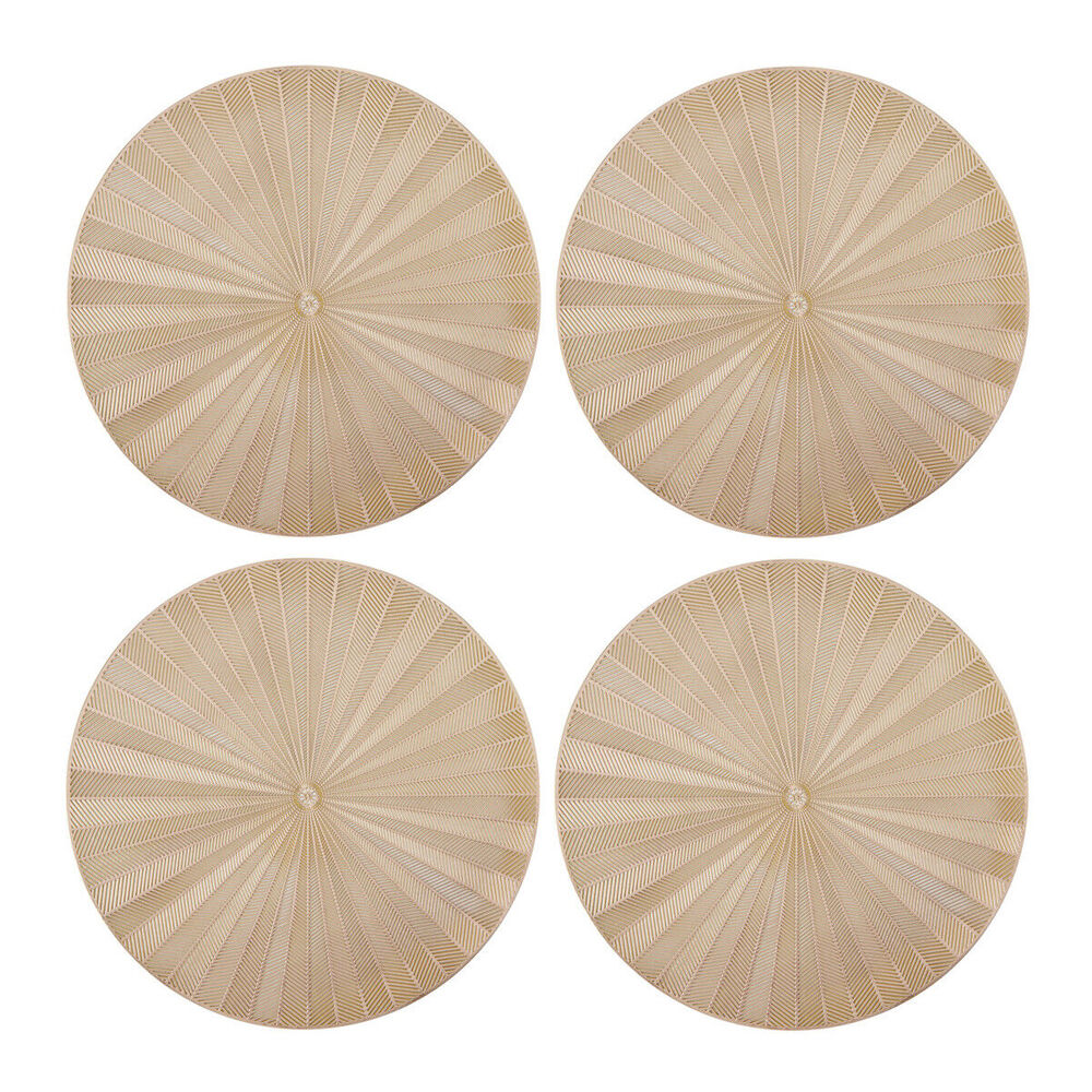 79310-4pc-mikasa-round-pu-gold-kitchen-table-placemat-set-38cm