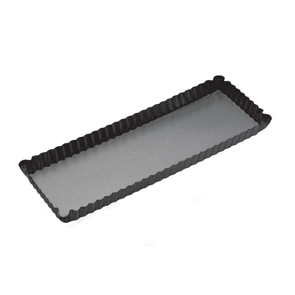 81057-mastercraft-36x13cm-loose-base-non-stick-rectangle-flan-quiche-pan-black