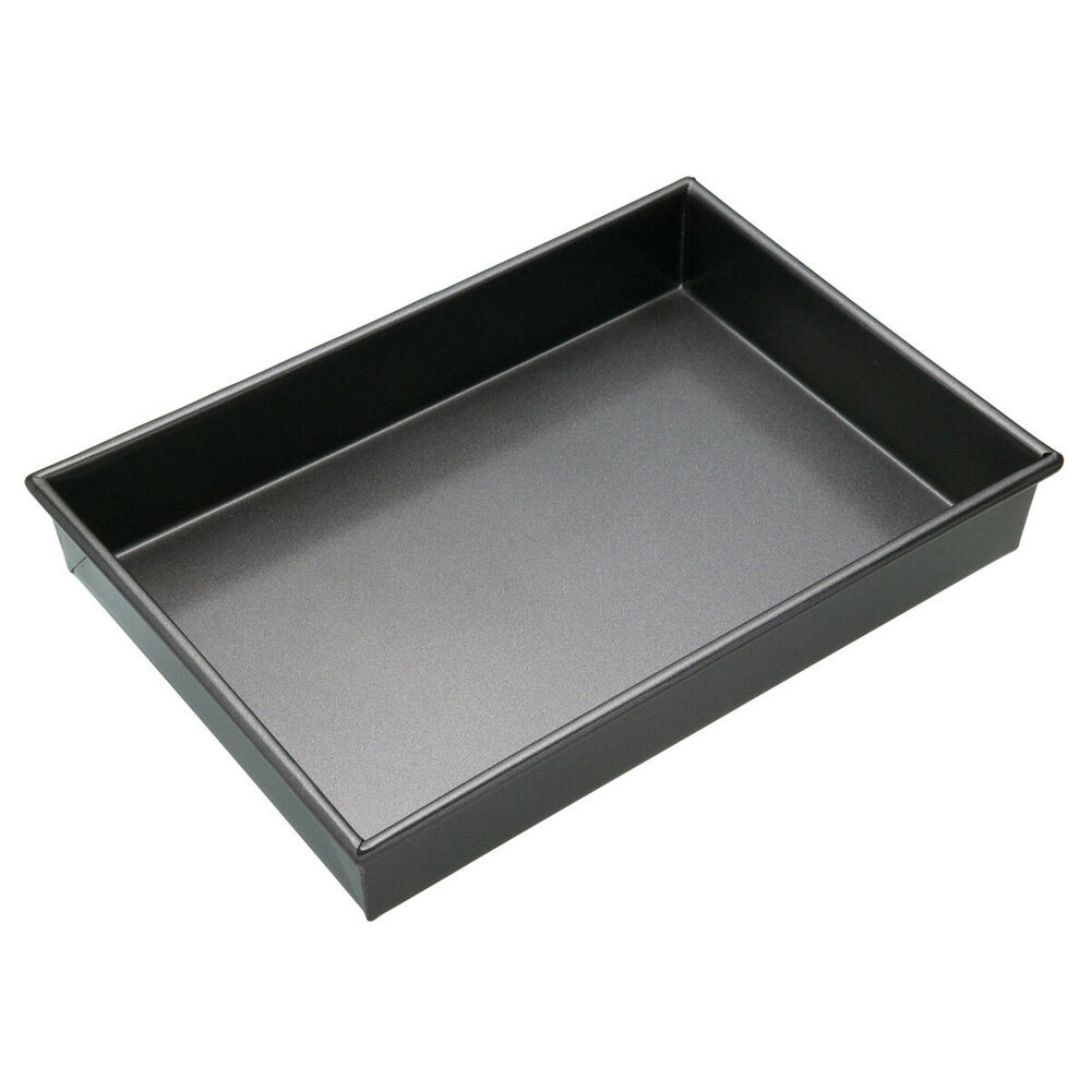 81059-mastercraft-35x24cm-heavy-base-non-stick-rectangular-deep-cake-pan-black