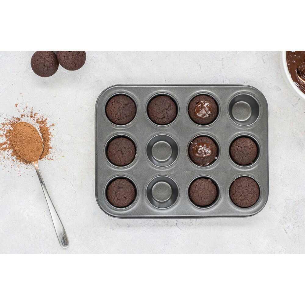 81098-mastercraft-26x20cm-heavy-base-12-cup-non-stick-mini-muffin-pan-black