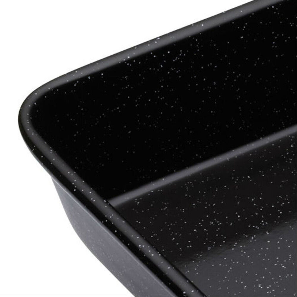 81250-mastercraft-pro-vitreous-23cm-enamel-square-baking-pan-black