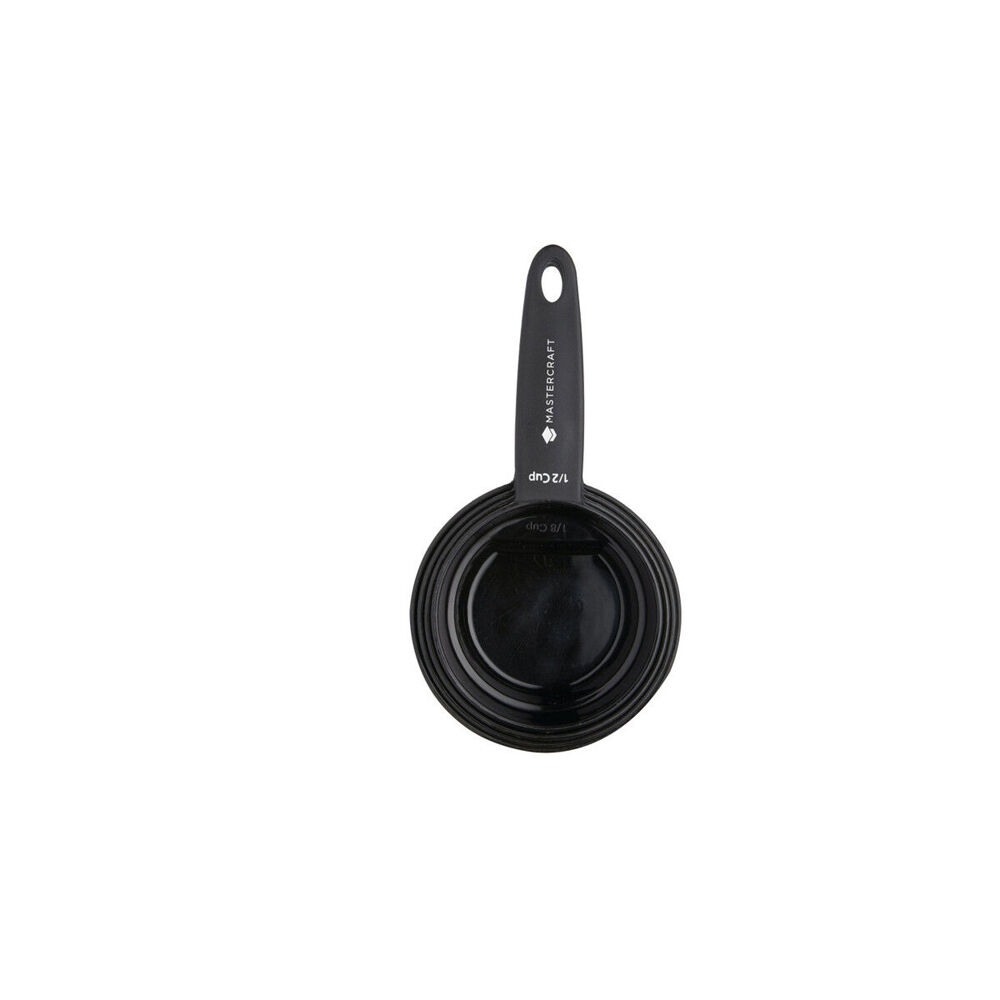 81338-4pc-mastercraft-24-5cm-magnetic-measuring-cup-set-baking-kitchen-black