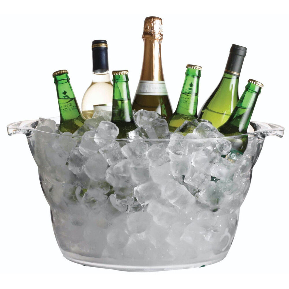 82380-barcraft-acrylic-28cm-oval-drink-pail-cooler-bucket-large-clear