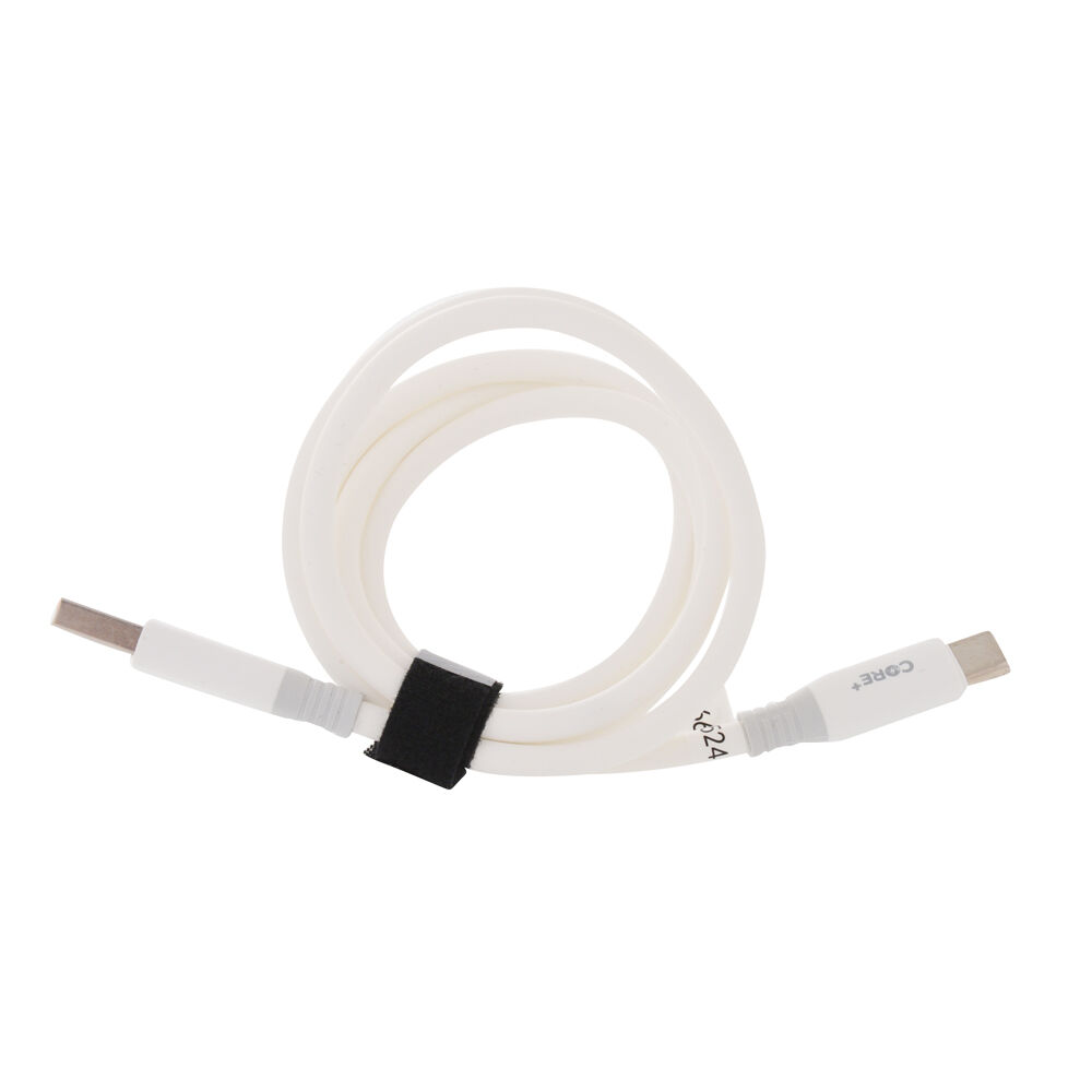26250-core-usb-c-to-usb-a-cable-charging-cord-1m-for-samsung-galaxy-iphone-white