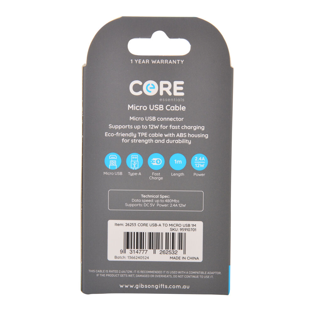 26253-core-essentials-usb-a-to-micro-usb-cable-charging-cord-1m-white