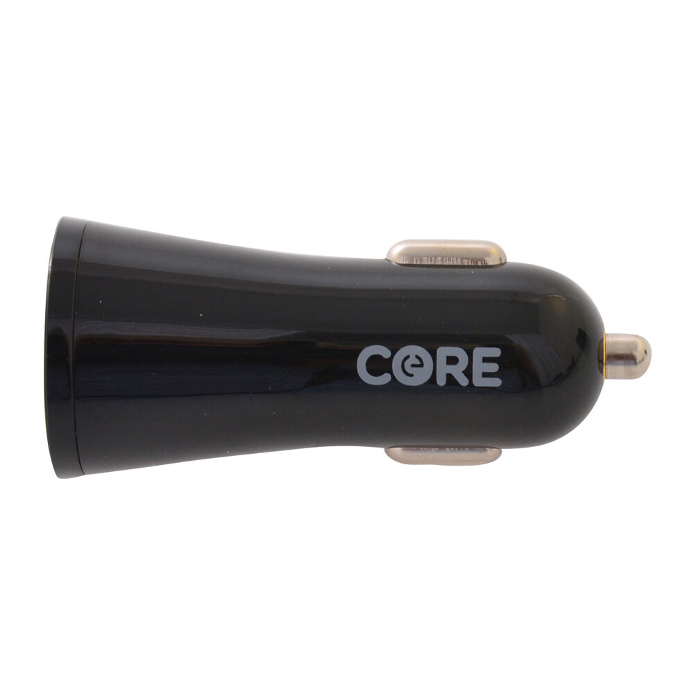 26271-core-essentials-type-a-dual-port-car-charger-2-4a-1a-black