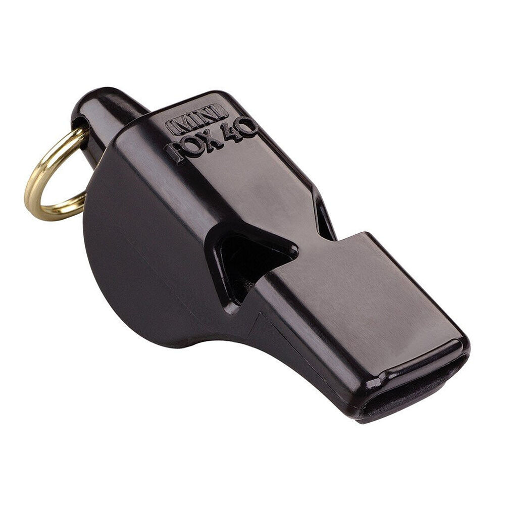 Fox 40 Summit Mini Whistle Outdoor Sports Accessory Black