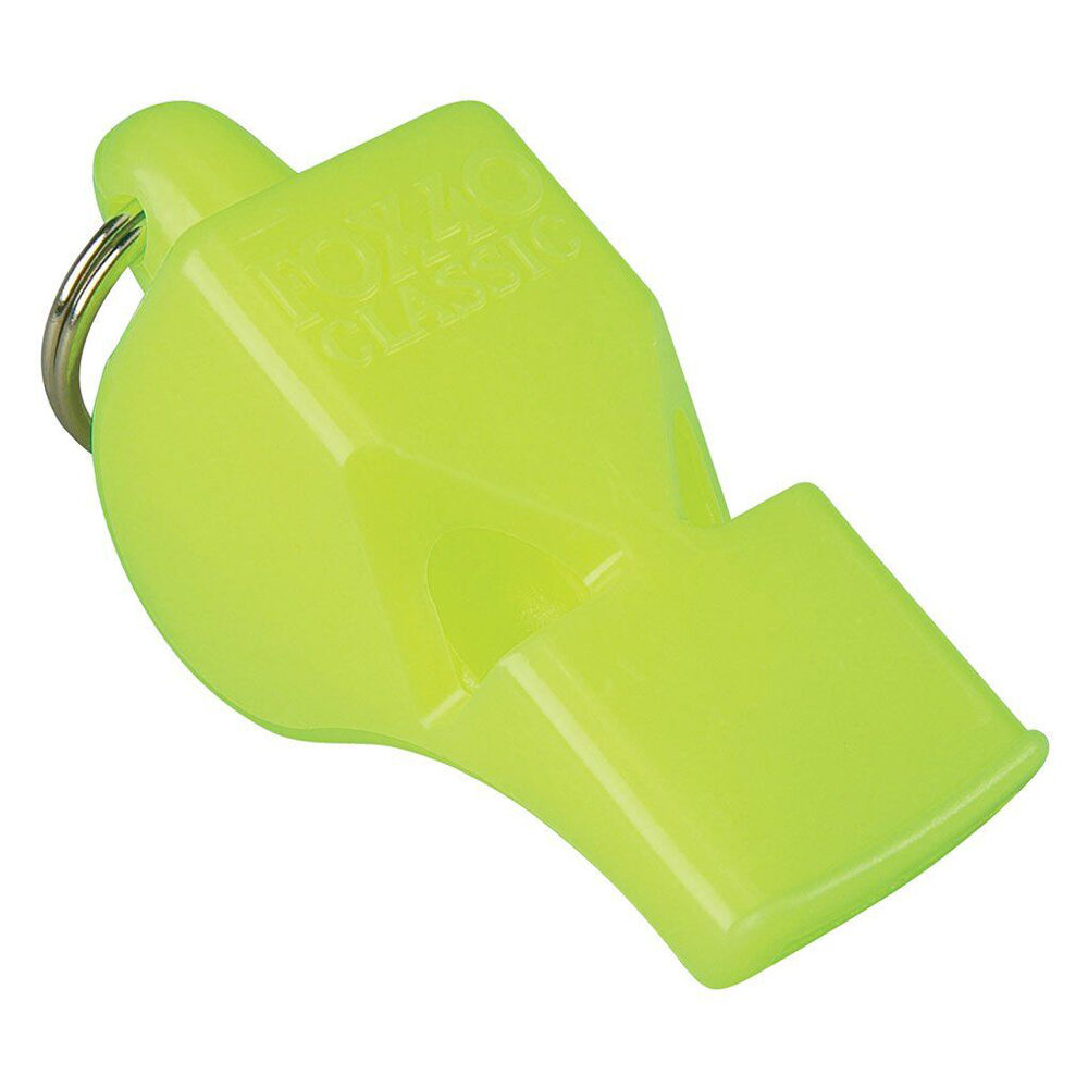 Fox 40 Summit Classic Whistle Outdoor Sports Accessory Neon Yellow