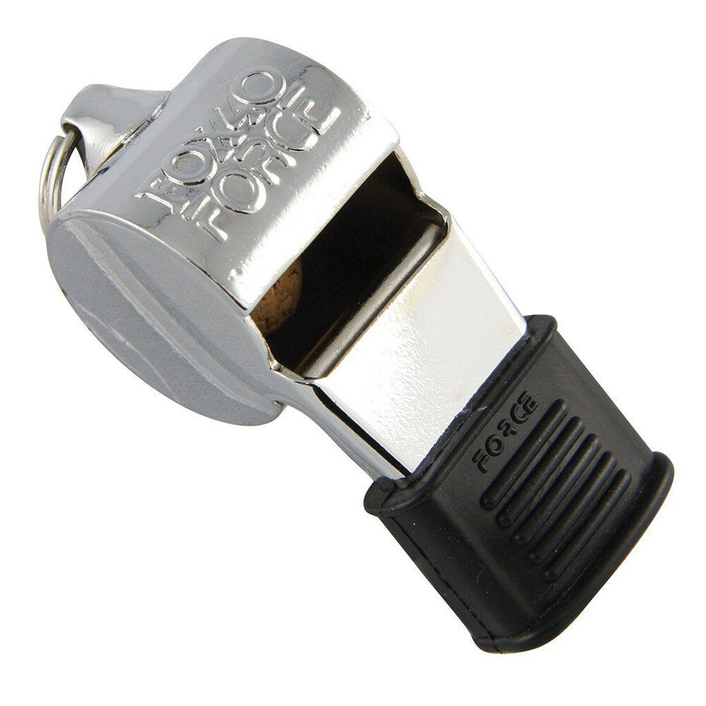 Fox 40 Summit Super Force CMG Whistle w/ Breakaway Lanyard Metal