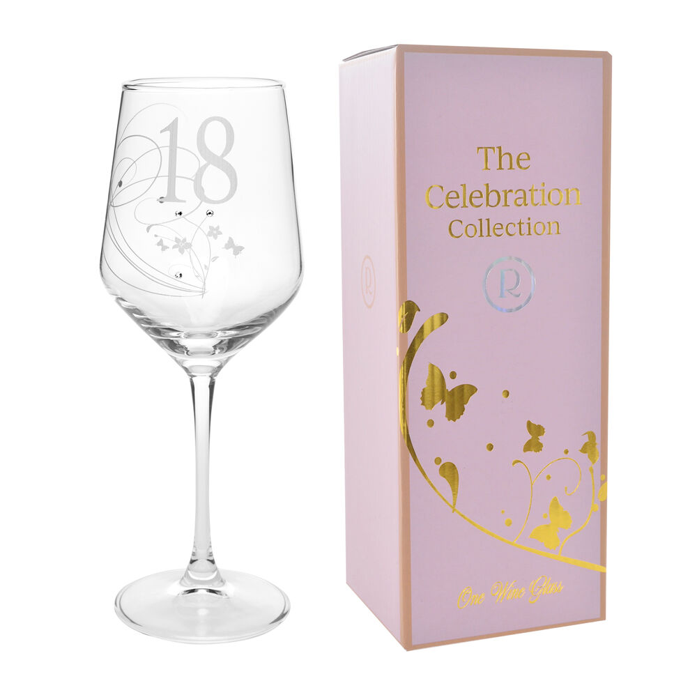 26180-gibson-gifts-18-birthday-crystal-wine-glass-clear
