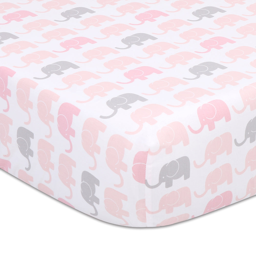 1435fs1-the-peanutshell-135cm-cotton-sweet-peanut-fitted-sheet-elephant