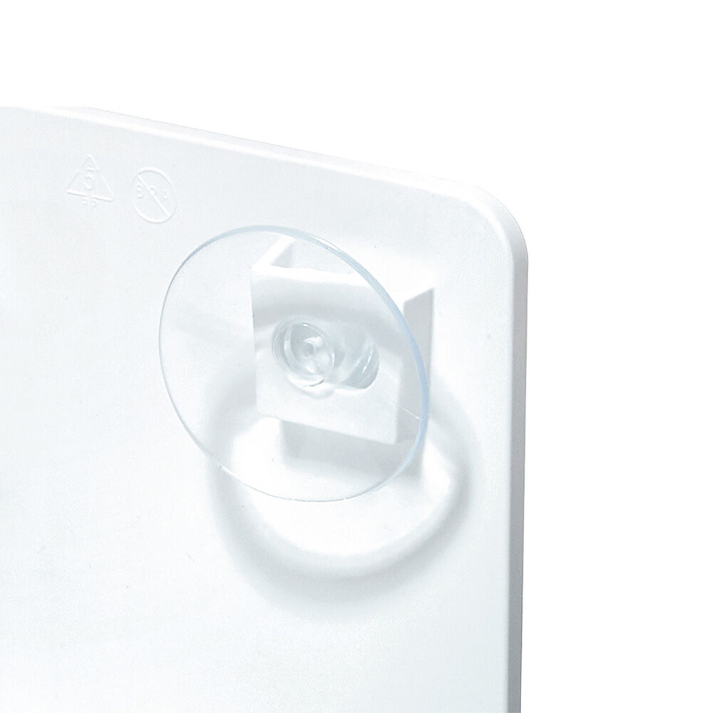 23041-idesign-classic-plastic-double-suction-sink-caddy-white