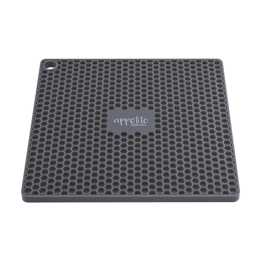 3099-1ch-appetito-silicone-square-trivet-table-mat-17-3cm-charcoal