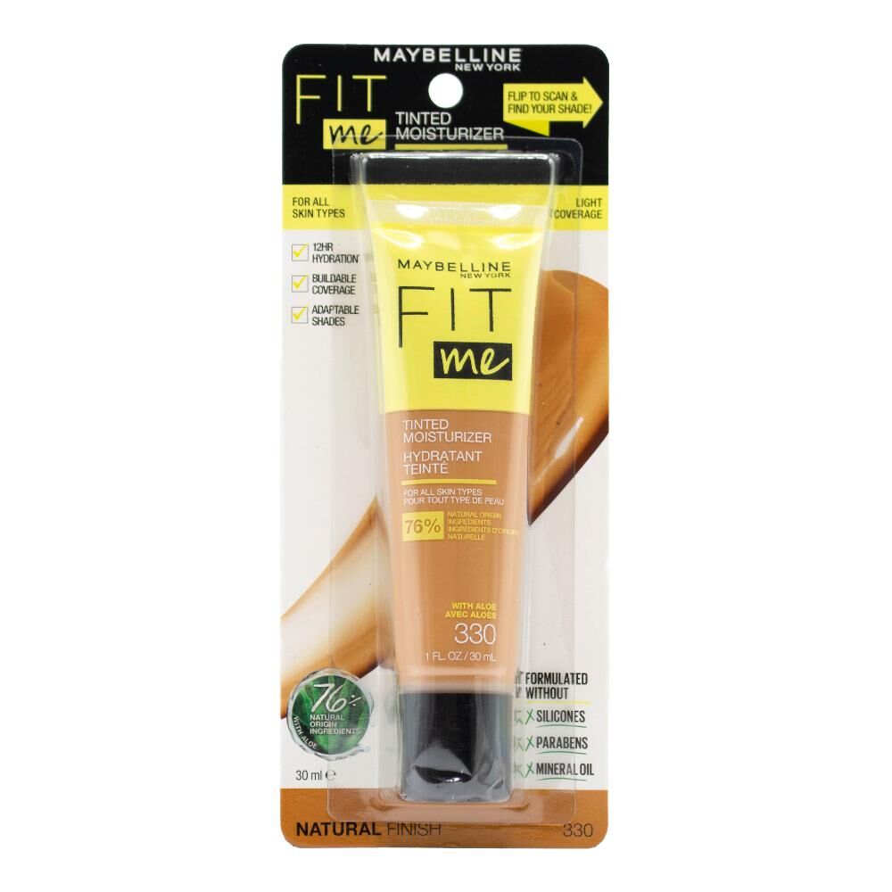 Maybelline 30ml Fit Me Tinted Moisturizer 330C Skin Care