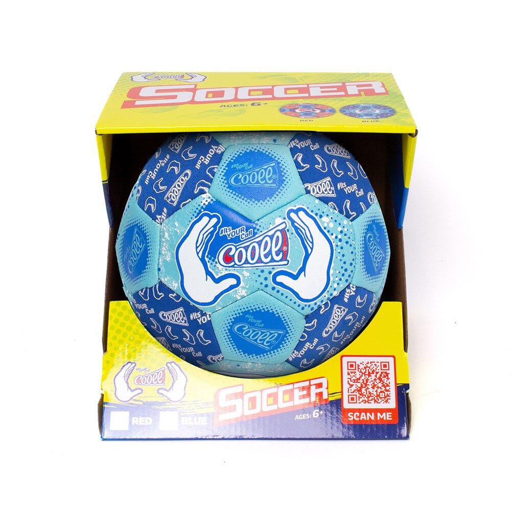 Cooee Size 5 Neoprene Beach Soccer Ball - Blue 6y+