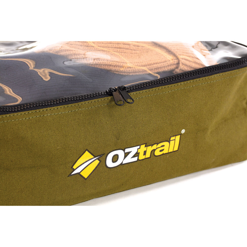 10000480-oztrail-clear-top-canvas-storage-bag-large-40x25cm-green