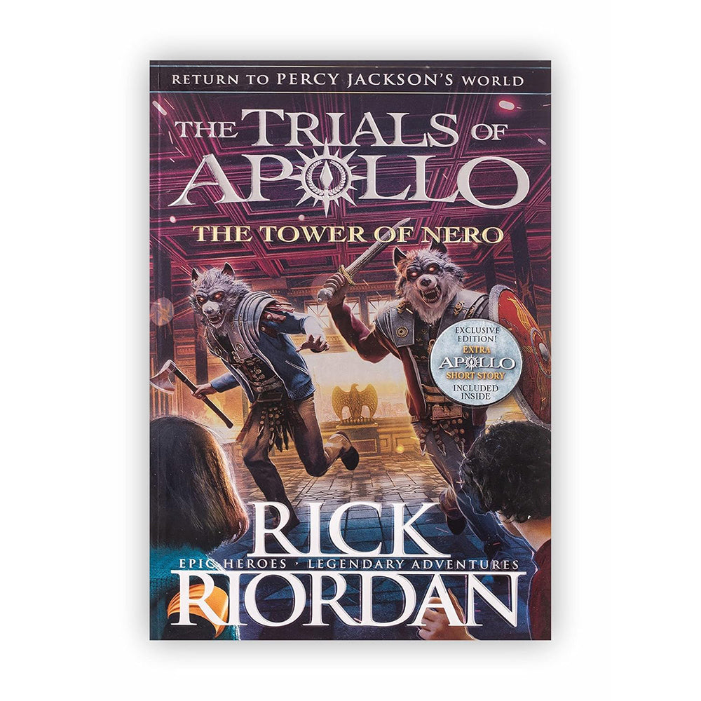Promotional Rick Riordan Trials of Apollo Book Series 8y+