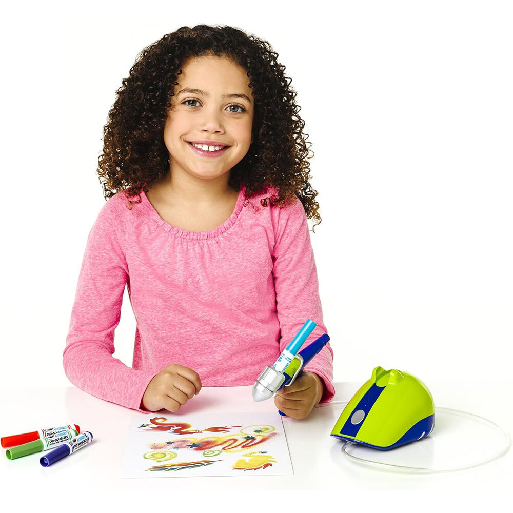 74-7669-crayola-mini-marker-airbrush-sprayer-w-washable-markers-kids-6y