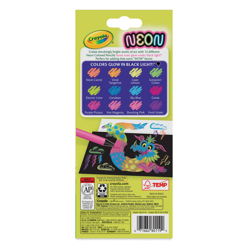 68-2119-12pc-crayola-neon-colored-pencils-colouring-tools-kids-3y