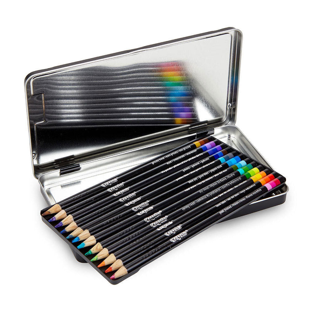 Crayola Signature Drawing/Colouring/Sketching Tri-Color Pencils For 9+ Kids (24 Pieces) — image 6
