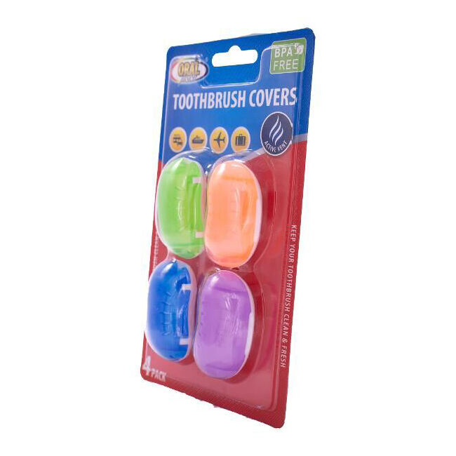 Oral Fusion Tooth Brush Covers Protector Teeth Cleaning Dental Care (4 Pieces) — image 3