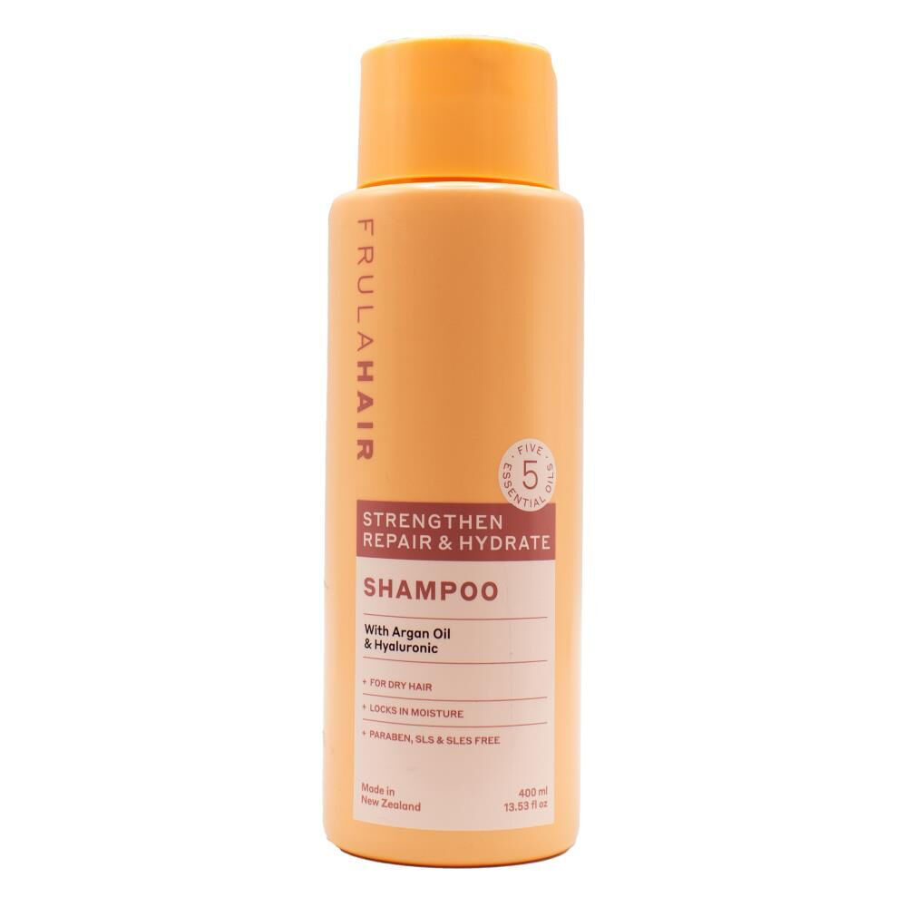 Frula Hair 400ml Shampoo Strengthen Repair & Hydrate