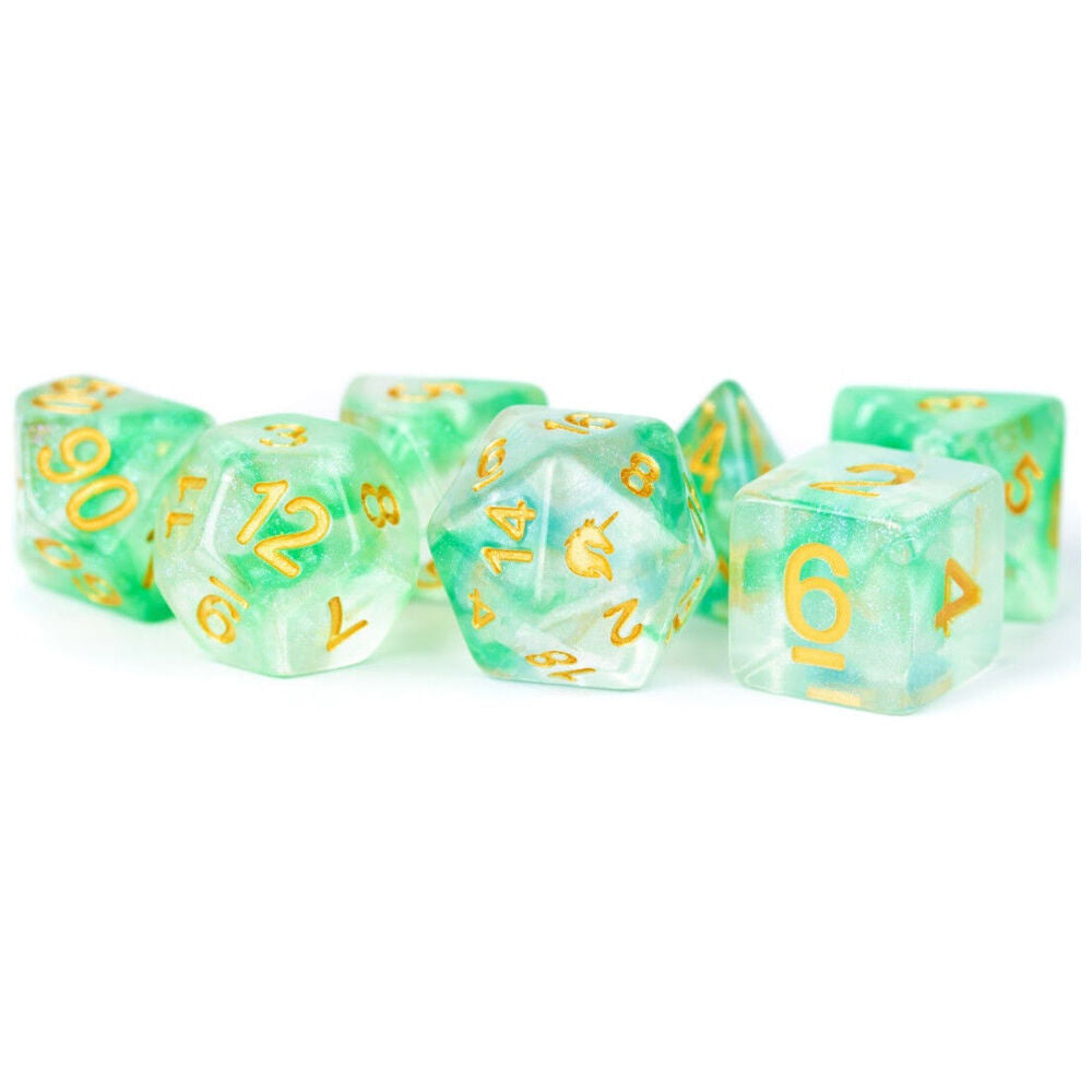 68090-7pc-fanroll-by-metallic-unicorn-resin-polyhedral-rpg-tabletop-dice-set-icy-everglades