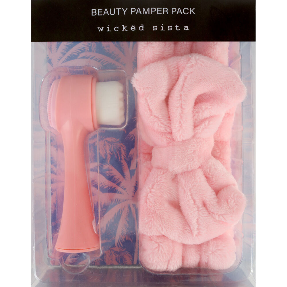 510927-wicked-sista-beauty-pamper-pack-facial-brush-headband-16x20-5cm-pink