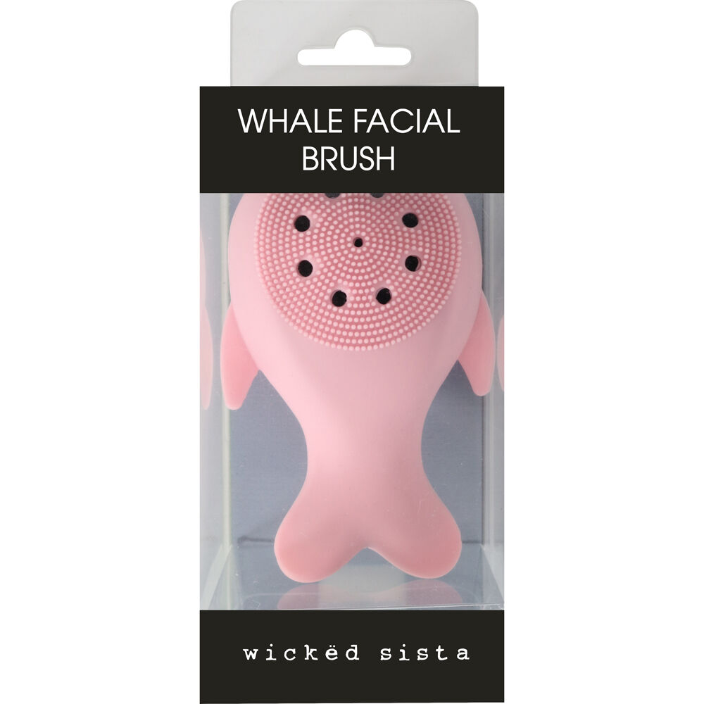510539-wicked-sista-whale-cleansing-facial-brush-16x6-5cm-pink