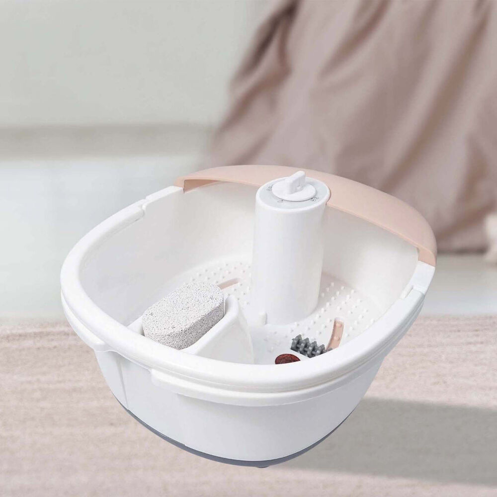 10004908-pure-spa-revive-4-5l-heated-foot-spa-foot-bath-43x37cm-white-pink